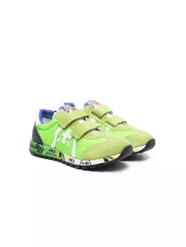 Premiata кроссовки Lucy на липучках, зеленый