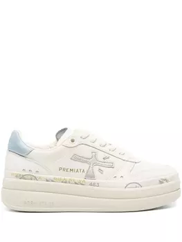 Premiata кроссовки Micol 6789 на платформе, белый