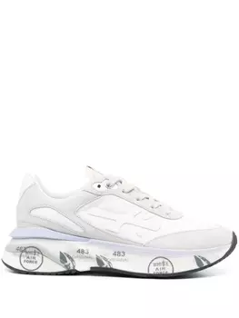 Premiata кроссовки Moerun с нашивкой-логотипом, нейтральный цвет