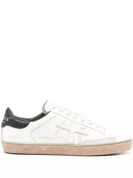 Premiata кроссовки с логотипом, белый