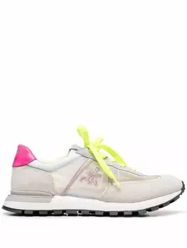 Premiata кроссовки со вставками, серый