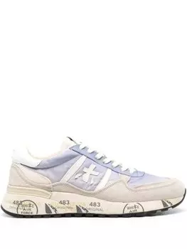 Premiata кроссовки со вставками, синий