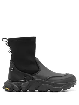 Premiata массивные ботинки Lock, черный