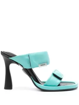 Premiata мюли на каблуке, синий