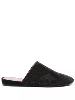 Premiata мюли со стразами, черный