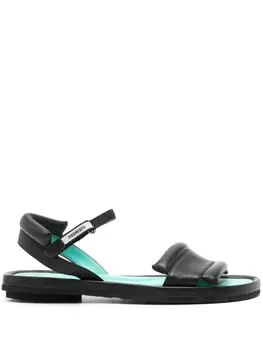 Premiata сандалии на плоской подошве, черный