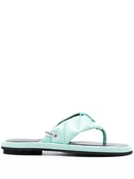 Premiata сандалии на плоской подошве, зеленый