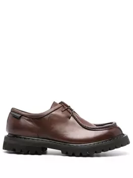 Premiata туфли дерби на шнуровке, коричневый