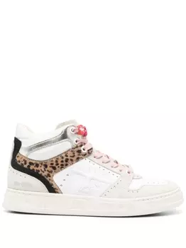 Premiata высокие кроссовки Mid-Quinn, нейтральный цвет