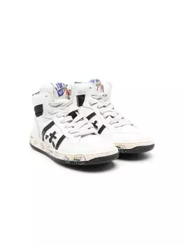 Premiata высокие кроссовки Wall, белый