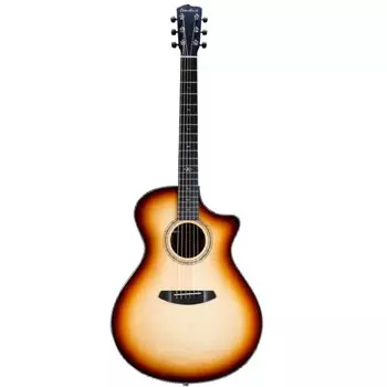 Premier Concerto W/Hardcase Burnt Amber CE Adirondack-El Rosewood Breedlove PRCO50CEASIR
