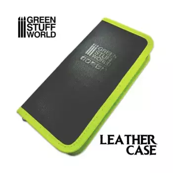 Премиум-футляр для щеток/инструментов из искусственной кожи, Accessories - Brush Cleaners, Thinner, & Painting Supplies (Green Stuff World)