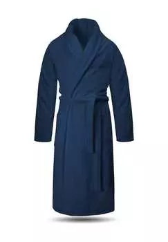Премиум халат базовый Normani, синий