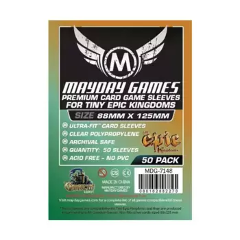 Премиум-рукава Tiny Epic Kingdom (50), Board Game Sleeves (Mayday Games)