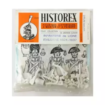 Преобразование пакетов Drum-Major - Infanterie de Ligne Italienne (1804-1807) (54 мм), Historical Miniatures (Historex)