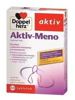 Препарат, облегчающий симптомы менопаузы Doppelherz aktiv Meno , 60 шт