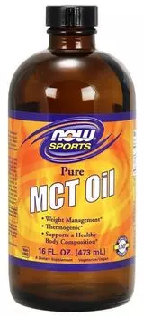 Препарат, повышающий энергию Now Foods Mct Oil Pure Liquid, 473 мл