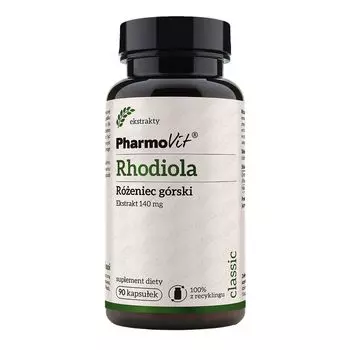 Препарат, повышающий настроение Pharmovit Rhodiola Reniec Grski, 90 шт