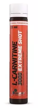 Препарат с L-карнитином Olimp L-carnitine 3000 Shot Orange, 25 мл