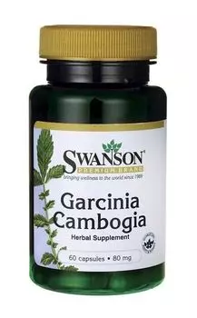 Препарат, снижающий уровень холестерина Swanson Garcinia Cambogia Extract, 60 шт