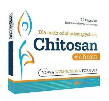 Препарат, способствующий снижению веса Olimp Chitosan + Chrom, 30 op.