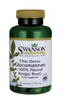 Препарат, способствующий снижению веса Swanson Glucomannan, 90 шт