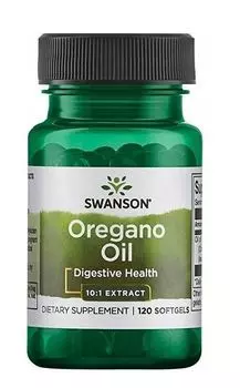 Препарат, укрепляющий иммунитет Swanson Oregano Olej, 120 шт