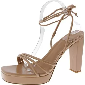 Presecco женские туфли-лодочки Stiletto гладиаторские сандалии Jeffrey Campbell, цвет nude crinkle patent