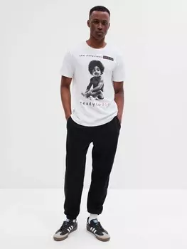 Пресловутая большая футболка Gap, белый