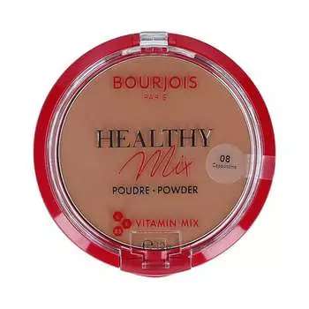 Прессованная пудра для лица 08 Капучино, 10 г Bourjois, Healthy Mix
