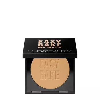Прессованная пудра easy bake and snatch pressed powder Huda Beauty, цвет banana bread, вес 8.5 гр.