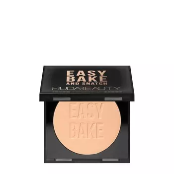 Прессованная пудра easy bake and snatch pressed powder Huda Beauty, цвет peach pie, вес 8.5 гр.