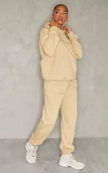 PrettyLittleThing Джоггеры с вышитыми камнями надписями