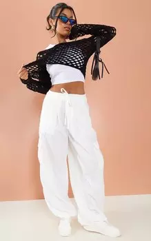 PrettyLittleThing Негабаритные грузы Shell с белым парашютом