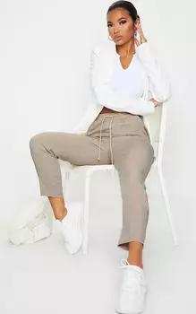 PrettyLittleThing Повседневные брюки Taupe Diya