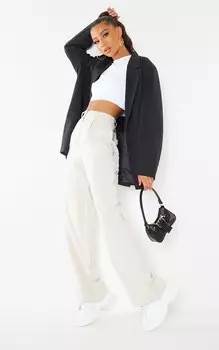 PrettyLittleThing Прямые брюки цвета персиковой кожи