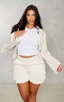 PrettyLittleThing Шорты с карманами и спортивными карманами Shape Stone