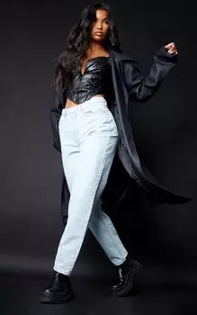 PrettyLittleThing Светлые джинсы Mom L30