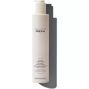 Previa Разглаживающий кондиционер для волос с органическим маслом миндаля и льняного семени Taming Sleek 200 мл