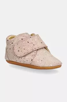 PREWALKERS SHINE детские замшевые туфли Froddo, розовый