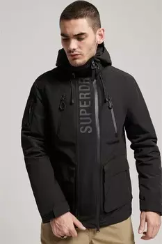 Превосходная ветрозащитная куртка Superdry, черный