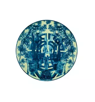 Презентационная тарелка The Meaning Vista Alegre, синий