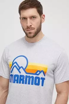 Прибрежная футболка Marmot, серый