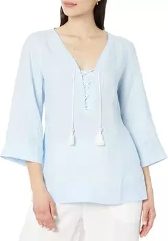 Прибрежная туника Tommy Bahama, цвет Linen Sky