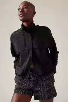 Прибытие куртка Athleta, черный