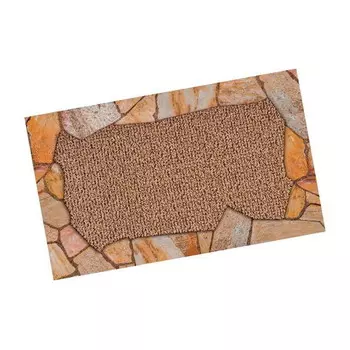 Придверный джутовый коврик GrassWorx Lancaster 30 x 18 дюймов, коричневый