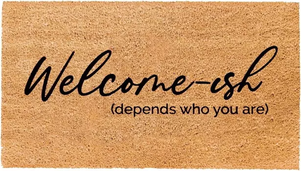 Придверный коврик LongYQP 16 x 24 дюйма, коричневый