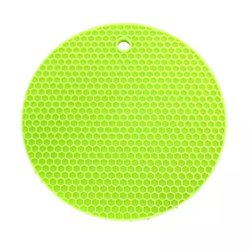 Прихватка круглая LotusGrill, зеленый лайм