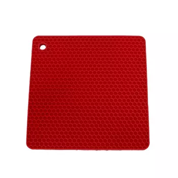 Прихватка квадратная LotusGrill, огненно-красный