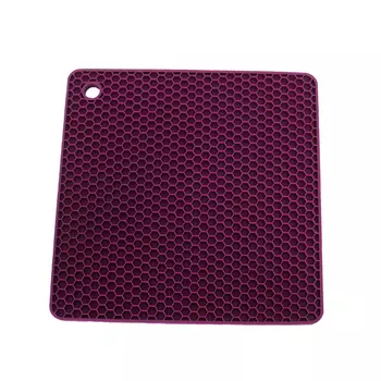 Прихватка квадратная LotusGrill, сливово-фиолетовый
